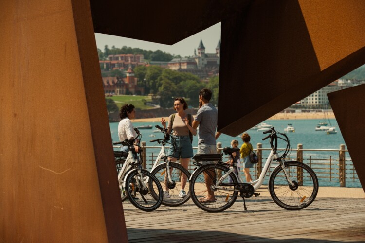 San Sebastián en bicicleta eléctrica